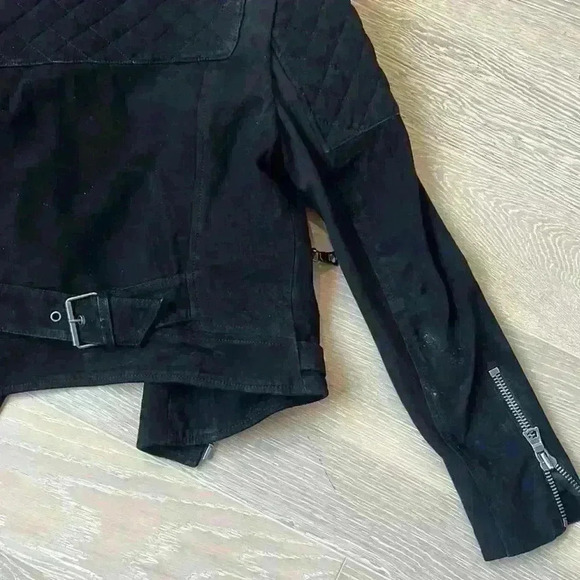 Alice + Olivia Miles Suede Jacket - Picture 6 of 9